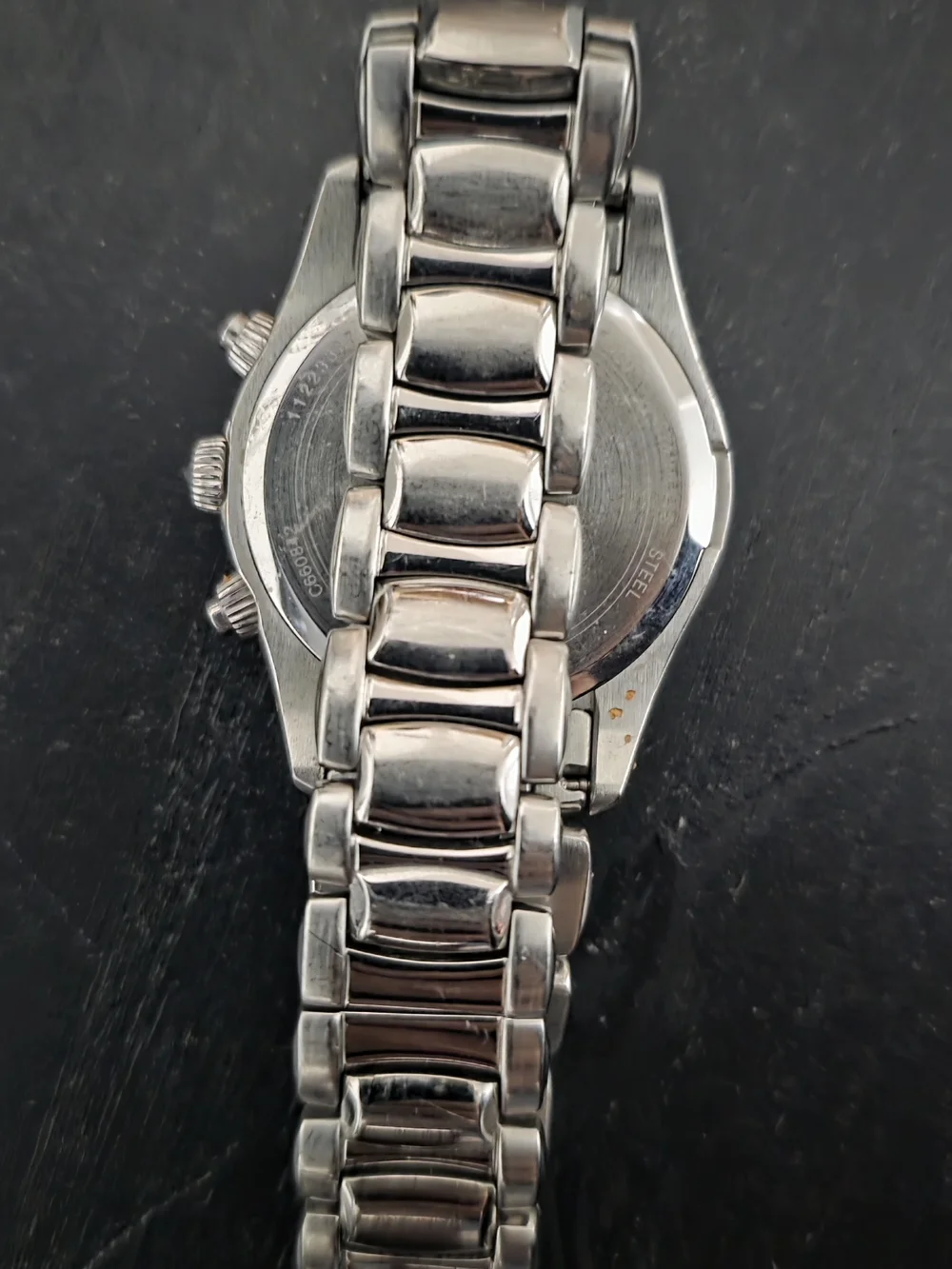 Bulova Women's Silver-Tone Crystal Accent Chronograph Watch